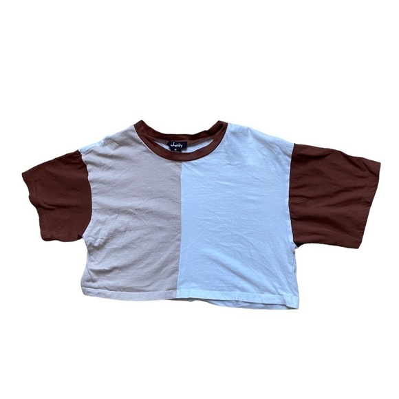 Justify Multicolored Cropped Top Women's Medium - Picture 1 of 3